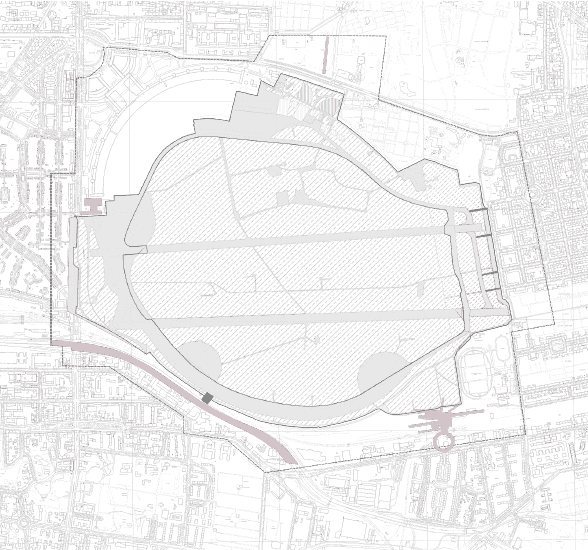 Leitidee Bild 1: übe-räume für stadttrans- formation