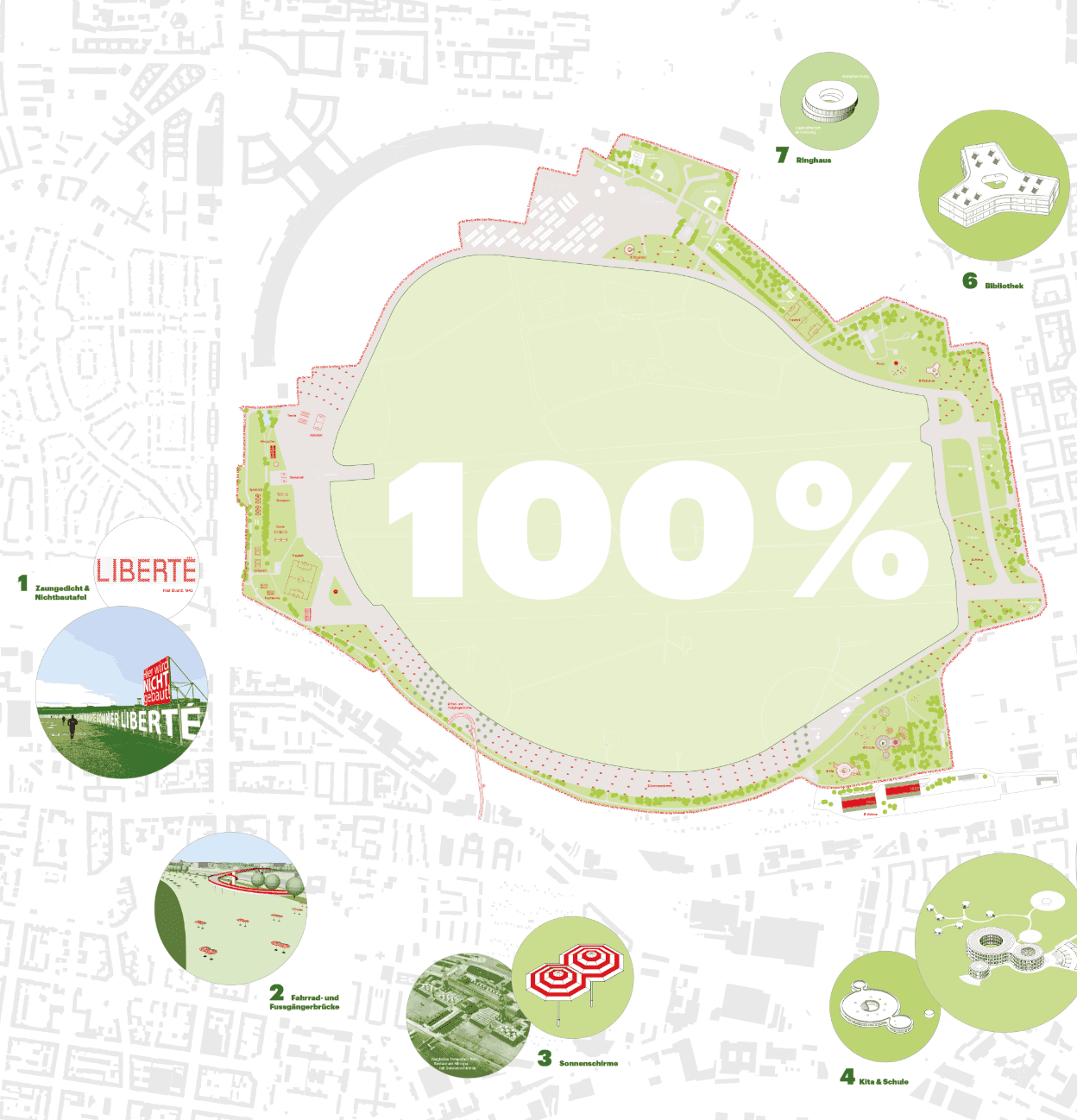 Lageplan: Beitrag 1261