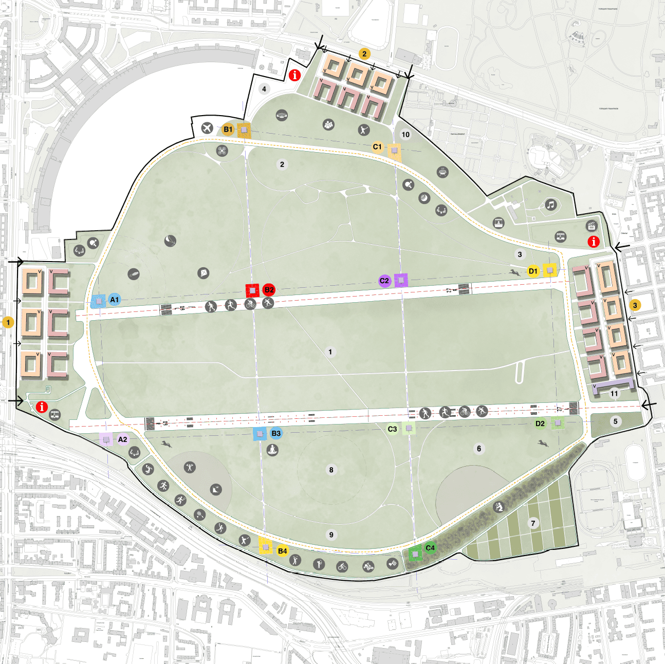 Lageplan: Beitrag 1285