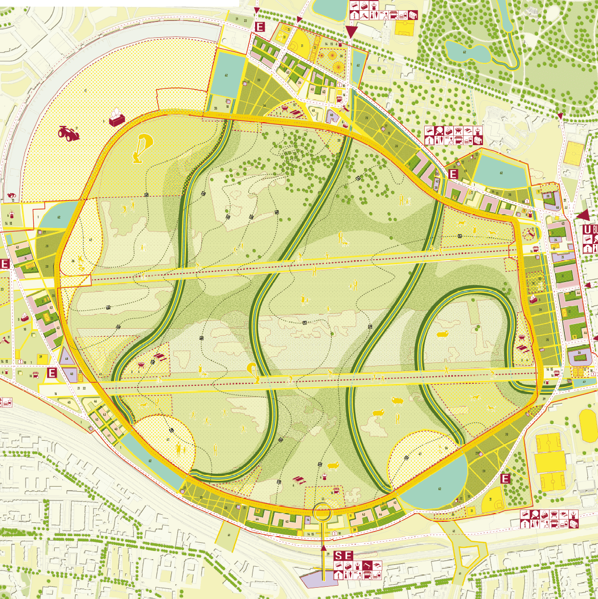 Lageplan: Beitrag 1313