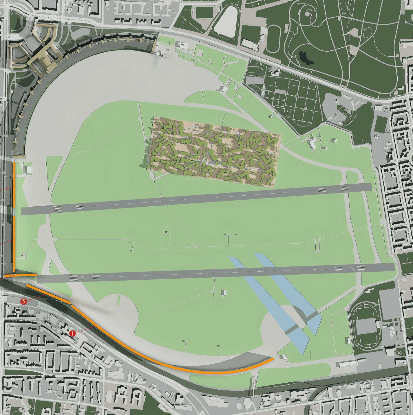 Lageplan: Beitrag 1320